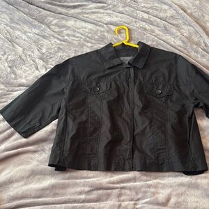 Oska Black Shirt Jacket size 0